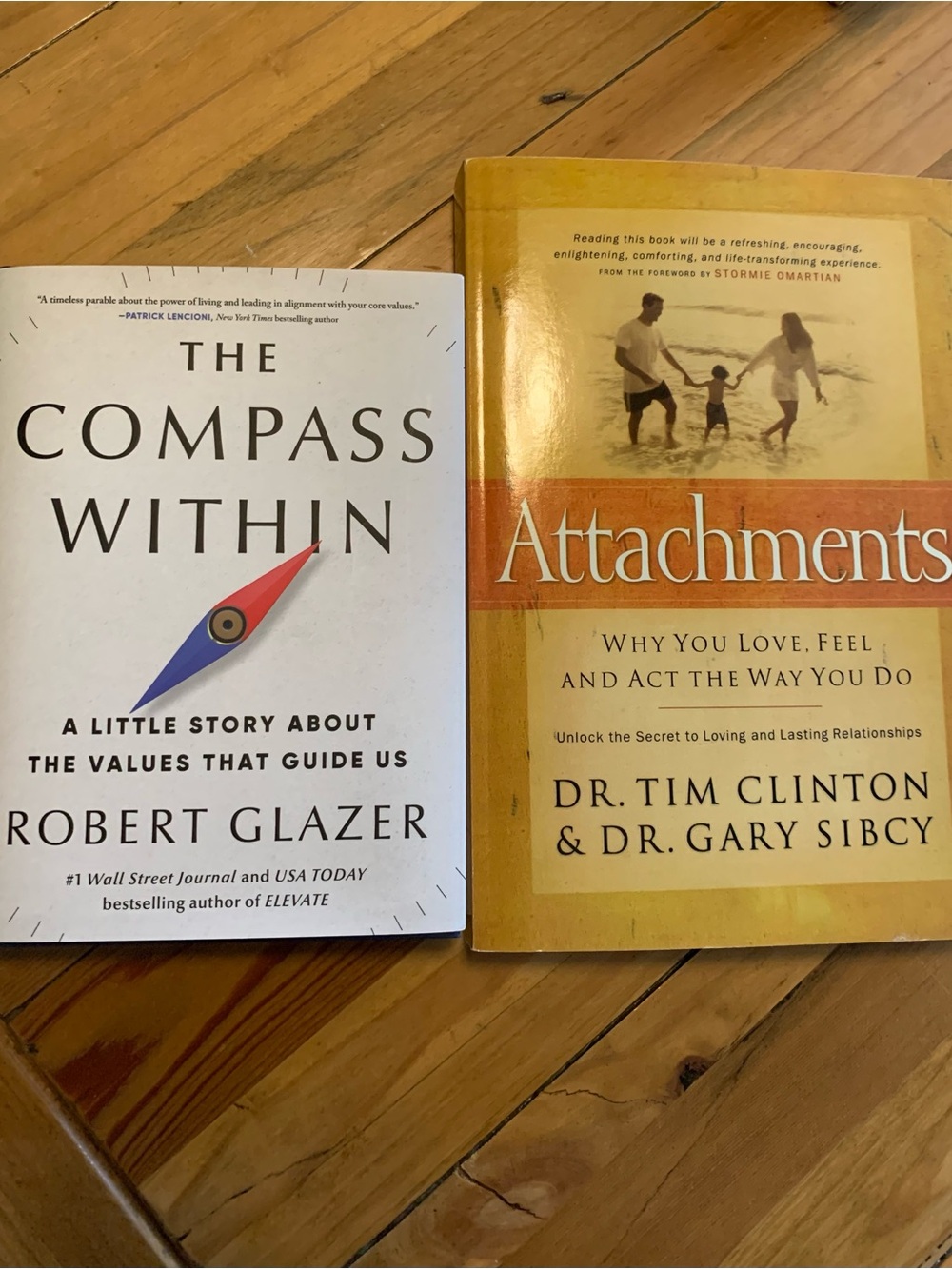 The Compass Within by Robert Glazer - White and Red Cover